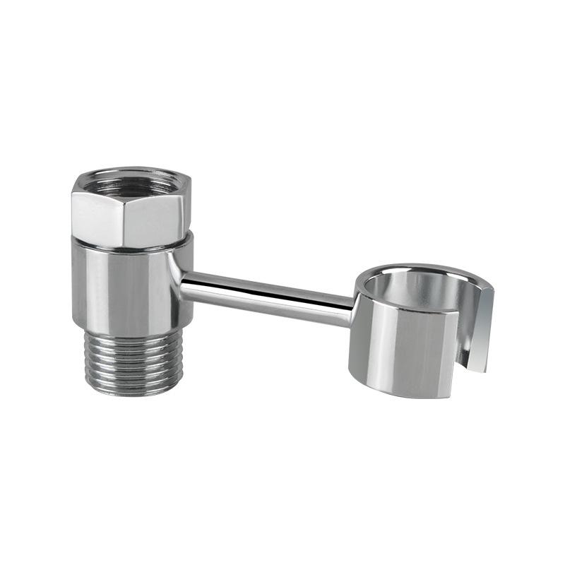 Handheld Shower Holder 360 Degree Rotatable Shower Spray Holder Punch Free Toilet Sprayer Base Support Faucet Replacement Parts