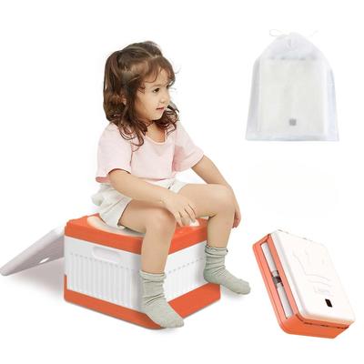 Foldable Potty, Portable Potty Seat For Toddler In Travel,Kids Training Toilet Seat, Moblie Toilet In Car, In Urgent Toilet