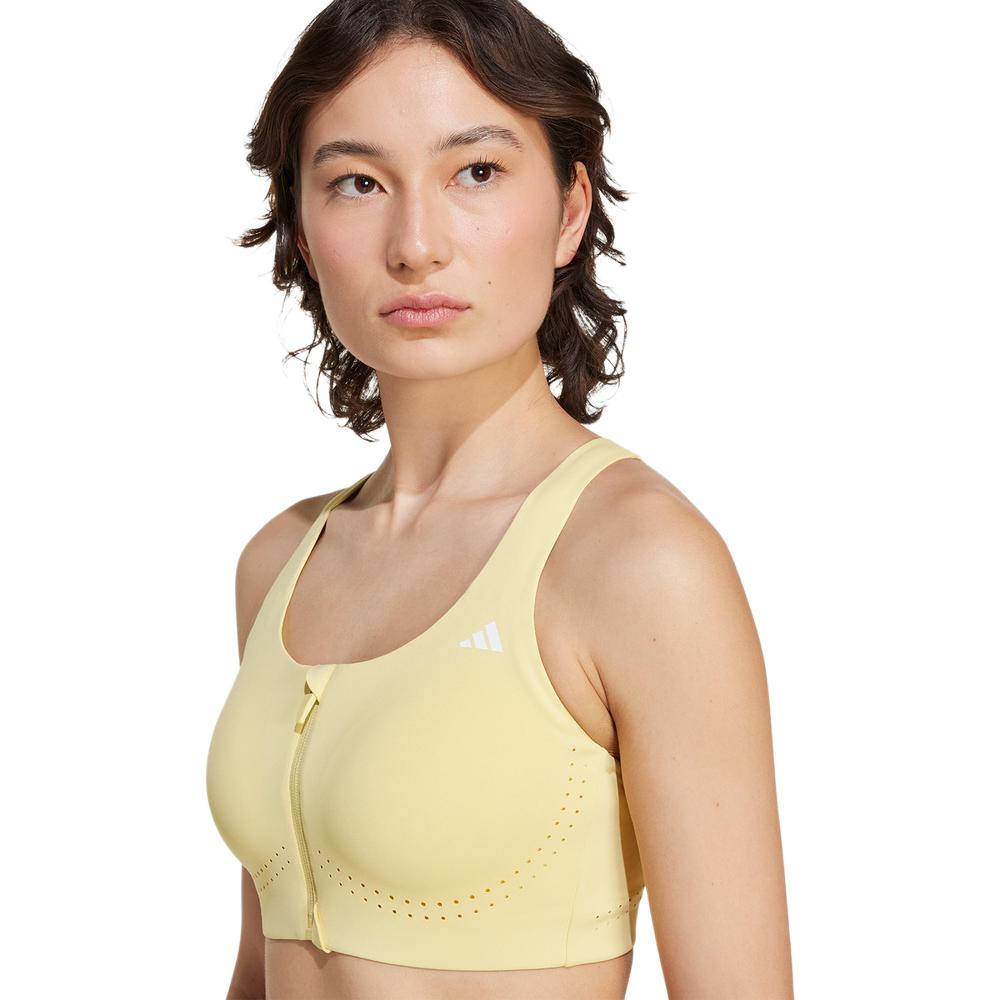 Adidas Solid Color Quick-Dry High-Intensity Fitness Sports Underwear Women underwear Yellow KA8112