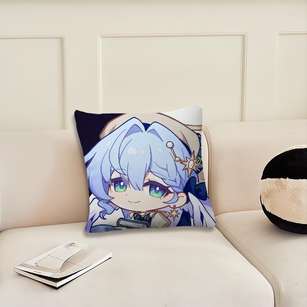 Game Honkai Star Rail cushion cover Pillow Cover Decoration Room Home Sofa living Office Car Nordic Simplicity