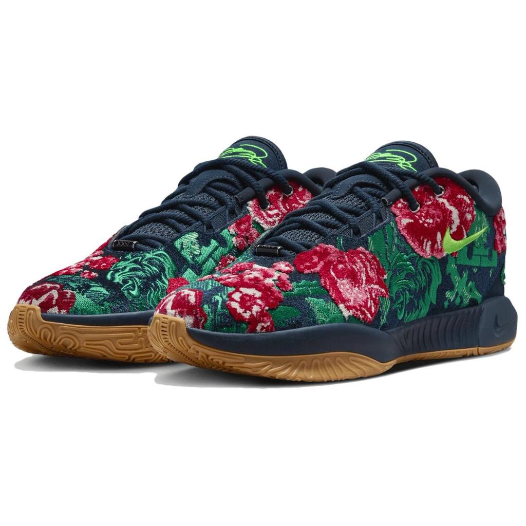 Nike LeBron 21 Premium EP Grandmas Couch Pack - Father of Pearl Men Sneakers Blue Armory-Navy Green-Strike FV7276-400