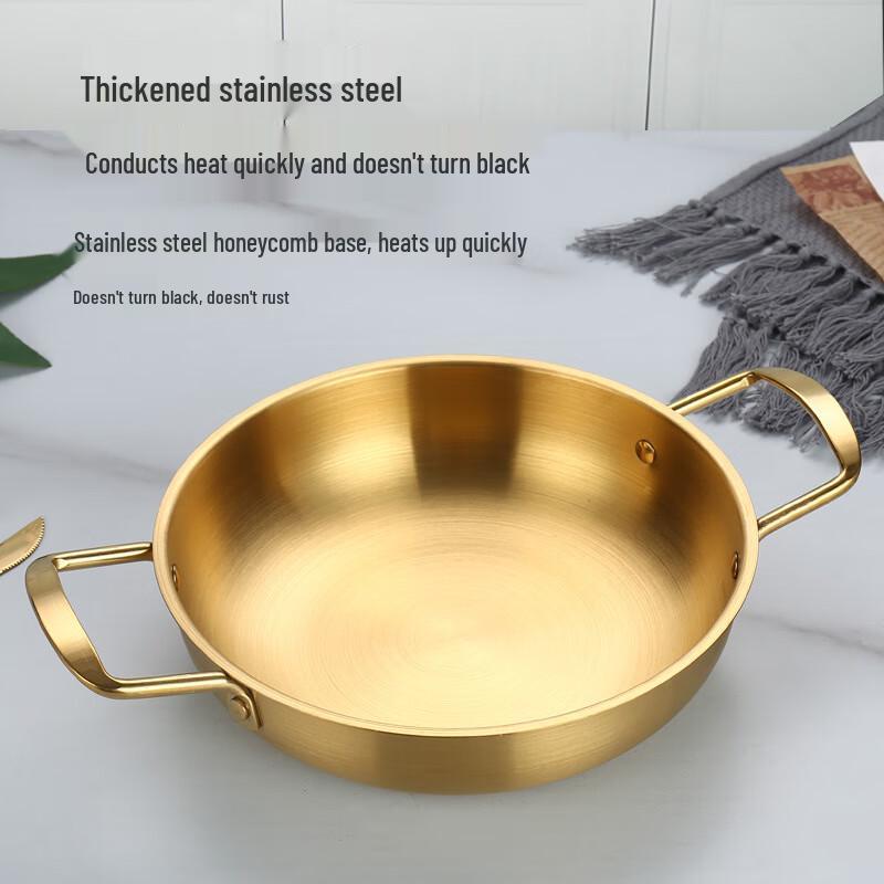 GOWKE Korean Style Stainless Steel Noodle Pot