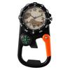 Karabiner Uhrclip Kletteruhr Analoganzeige Wasserdichte Taschenuhr Anhängeruhr Uhr für Rucksack - Geburtstag Jahrestag Weihnachten