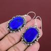 Lapis Lazuli Gemstone Earring 925 Sterling Silver Earring Handmade Earring Very Pretty Lapis Lazuli Jewelry Gifts For Mom Birthstone Earring