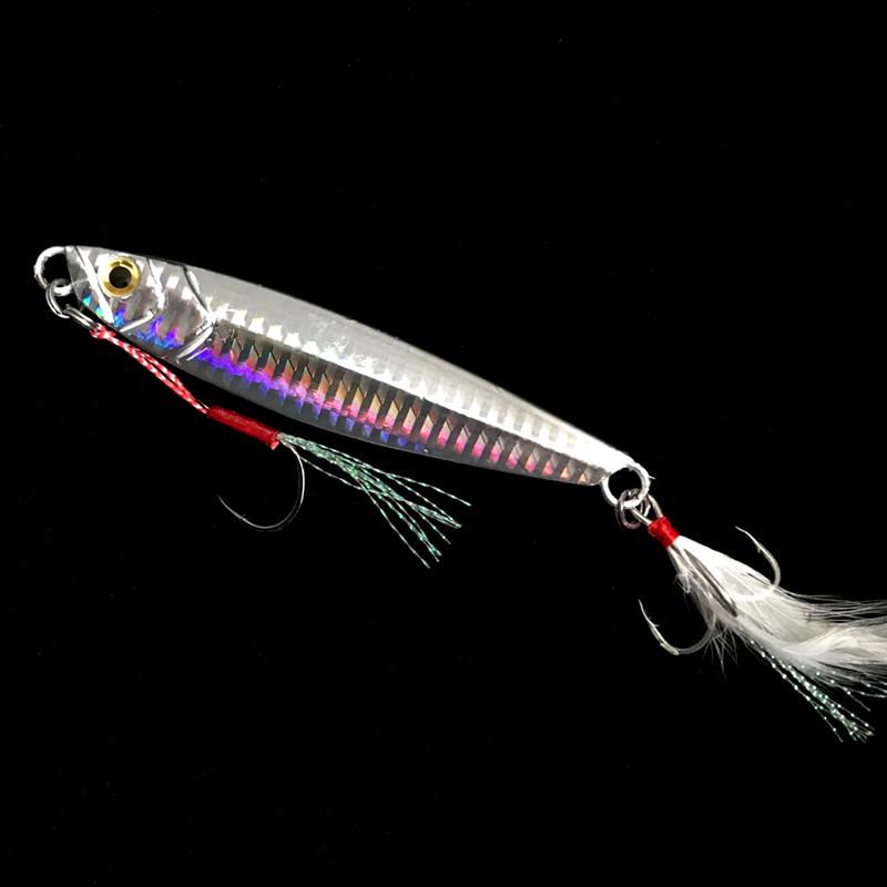 Nanyou Night Glow Trolling Jig 10cm 80g - Ocean Shore Casting Fishing Lure