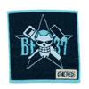 BANDAI One Piece Handkerchief with Franky Pirate Featuring Straw Hat and the Pirate A Cool Gift for Men and Also a Mini Cotton and Mini Product Flag,