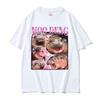 Süßes Moo Deng Baby Nilpferd Lustiges Meme T-Shirts Herren Damen Lässig Baumwolle Kurzarm T-Shirt Vintage Hip Hop Streetwear T-Shirt Oberteile
