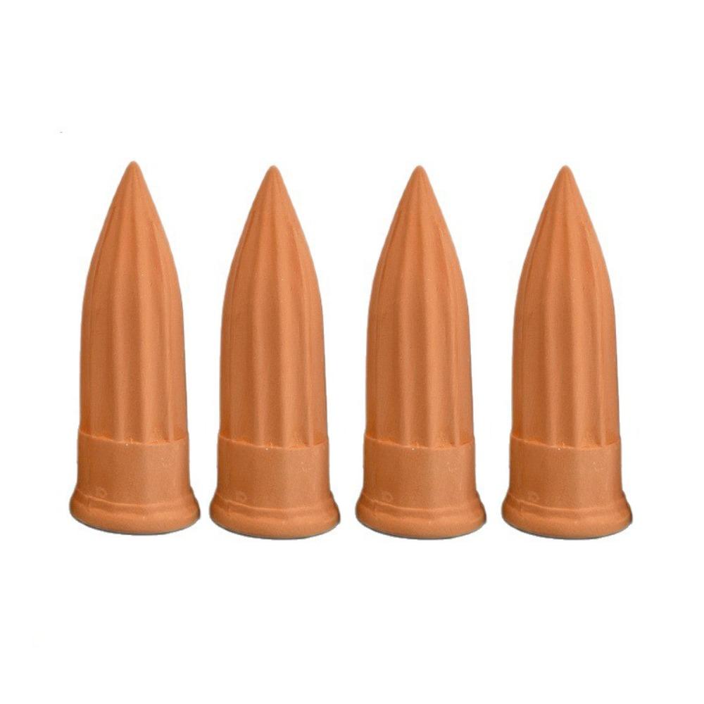 4PCS Automatic Terracotta Self Watering Spikes Effort-saving Wear-resistant Potted Plant Self-Watering Stakes Handmade