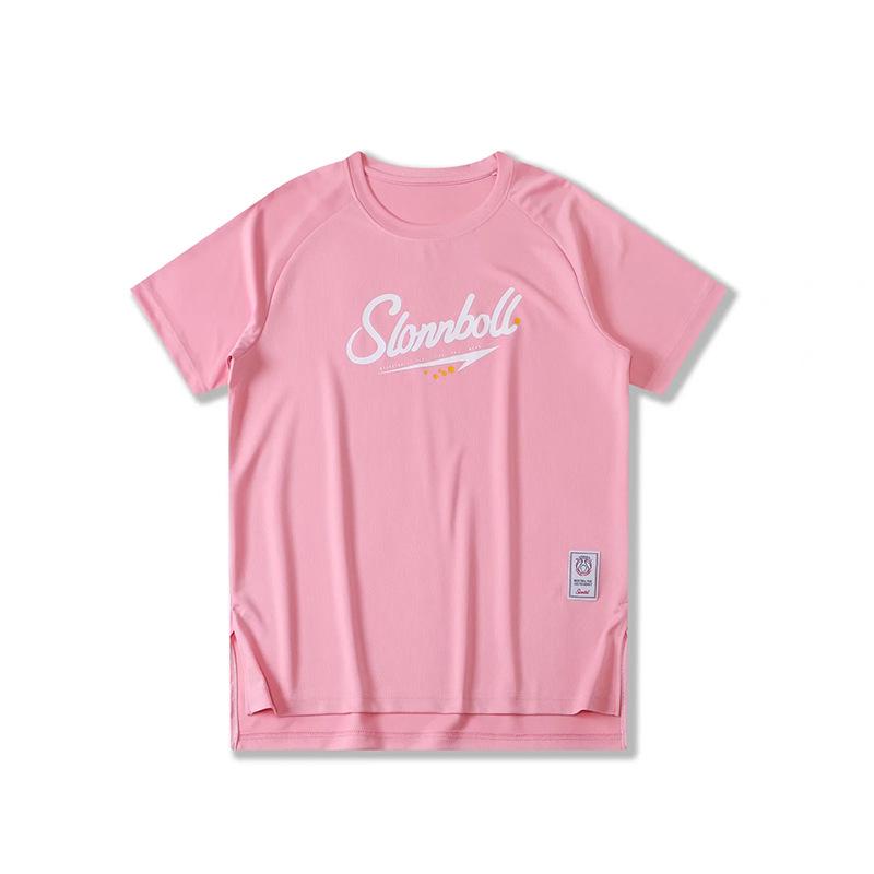 Men's Quick-Dry Basketball Training T-Shirt - Short Sleeve, Lightweight, Solid Color, Loose Fit Jersey.