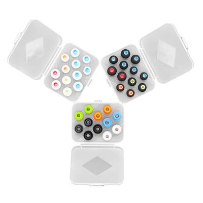 Eartips Storage Case Transparent Earbud Case Durable Storage Box For 6pair Eartips Protections Compact and Portable