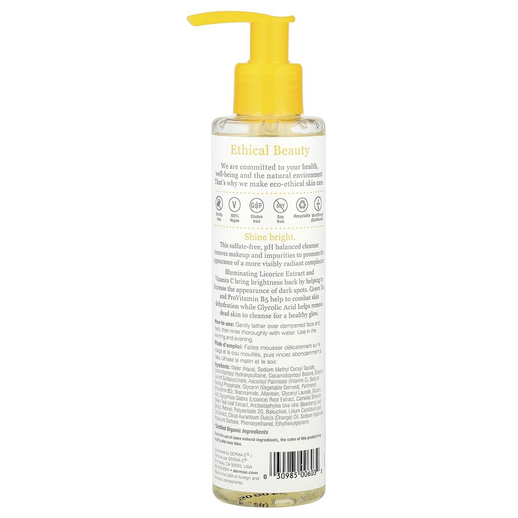 Čisticí přípravek s vitamínem C pro každodenní rozjasnění, 175 ml(6 fl oz)