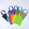 10 Pieces Colorful Small Non Woven Party Favor Bag random style Gift Bag with Handle for Birthday Party Gift Bag