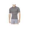 HeatGear Pullover Comfortable Stylish Short Sleeve T-Shirt Men T-Shirts Charcoal Light-Stone 1358576-019