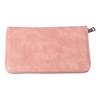 Long Women Wallet NFC RFID Blocking Purse PU Leather Credit Card Holder with Carrying Strap Pink