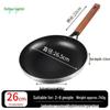 HUIHUADU Non-stick Frying Pan with Solid Wood Handle