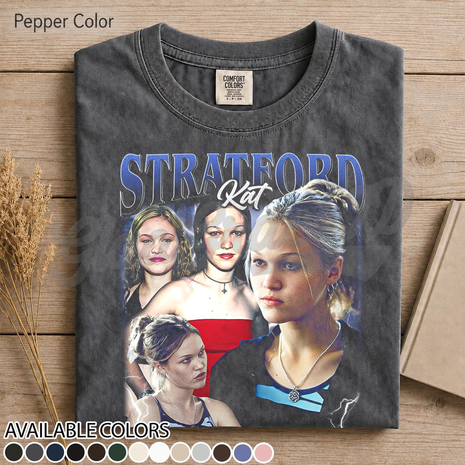 Kat Stratford 10 Things I Hate About You Movie Tee – Julia Stiles Rom-Com Shirt – 90s Teen Film Merch – Gift for Movie Fan T-Shirt FD L