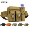 Vojenský taktický pas Molle Cestování Outdoor Camping Turistika EDC Nylon Lovecká láhev Tas Sportovní taška
