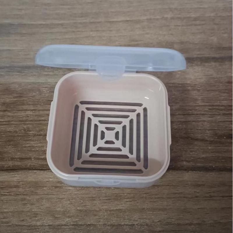 1Pce Travel Mini Soap Box Portable Leak Proof Soap Storage Box, Suitable For Dormitory Travel, Camping