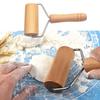 Wooden Pastry Pizza Roller Pizza Dough Roller Rolling Pin Wooden Dough Roller Small Rolling Pin Home Kitchen Cake Baking Kit
