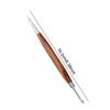 1Pcs Double Headed Nail Art Brush Wood Silicone Pen Embossing Painting Mixing Pen Diy Manicure Tool Multifunctional