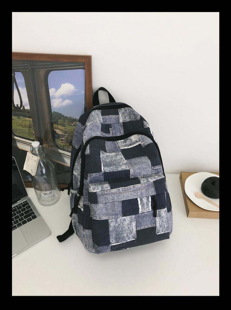 Schoolbag Large-capacity Student Backpack New Japanese Harajuku High School Student Schoolbag Korean Version Sweet and Cool Backpack Hot Sale