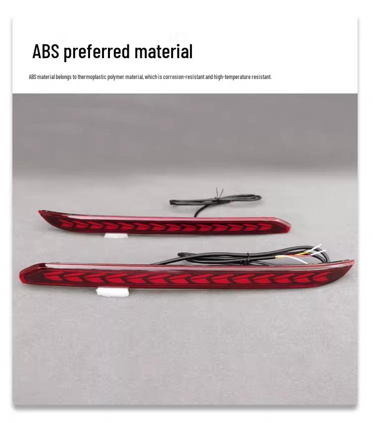 Dedicated LED Brake Warning, Turn Signal, and Pilot Light for Modifying the Rear Bumper Reflector of Bin Yue L 25 Models.
