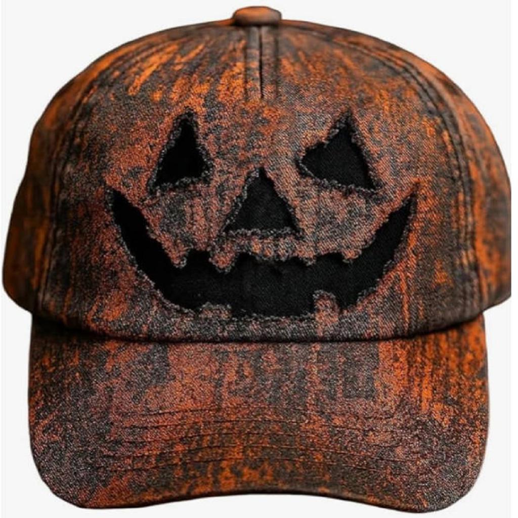 Unisex Casual Dark Blood Stain Hat Problem Solved Hat Embroidered Baseball Men Ball Cap Halloween Horror Costume Prop