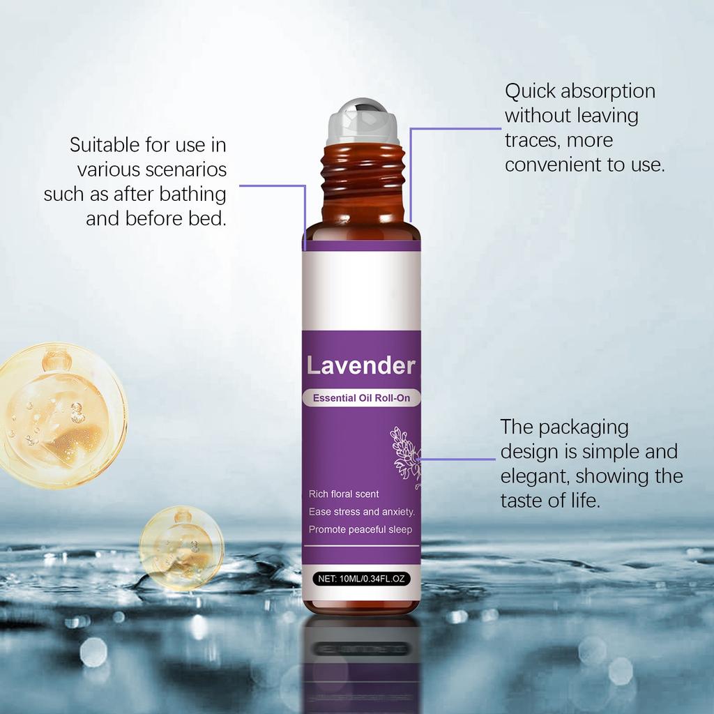 Lavender Oil  Herb Serum Oil Plant Serum Oil To Improve Sleep Aromatherapy Soothing Sleep Soothing Sleep Brightening And Moisturizing 10ml