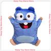 Set Peluche Grizzy & i Lemming - Bambole Animali di Peluche Cartoni Animati, Giocattolo da Collezione Serie Animata per Bambini e Fan