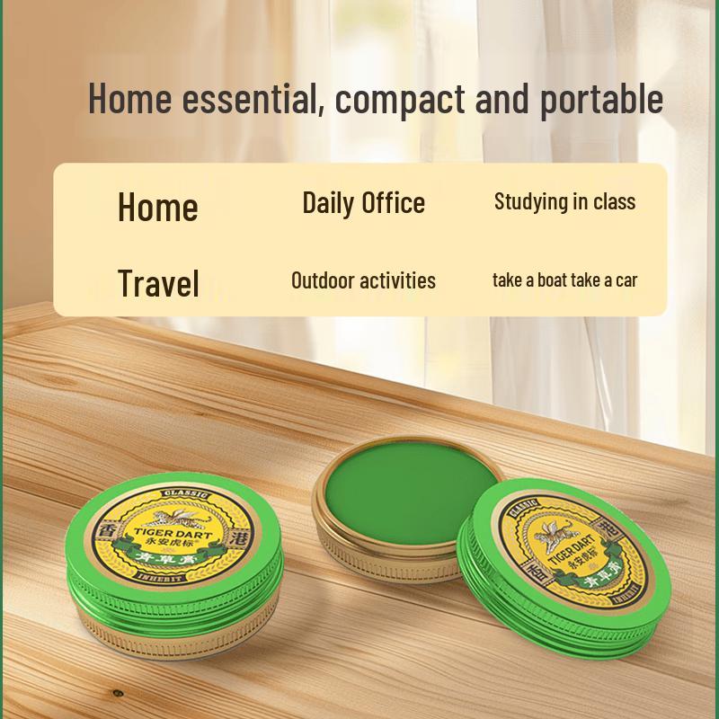 Tiger Brand Green Herbal Balm (3-Pack)