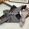 Premium Korean Satin Hair Tie & Scarf Set - Large Intestine Design 