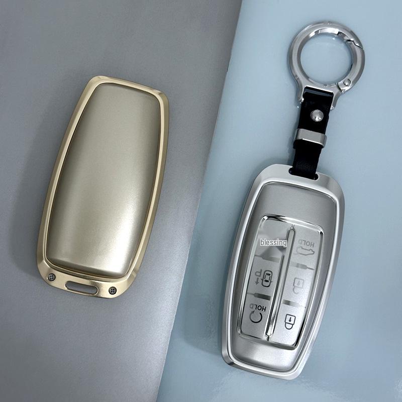 Premium Aluminum Alloy Buckle for Genesis Key Case G80/G70/GV80/GV70