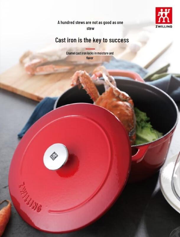 ZWILLING Enamelled Cast Iron Round Stew Pot