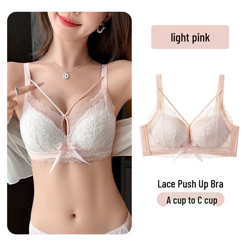 

Элегантный кружевной модальный регулируемый комплект бюстгальтера - Сексуальный и соблазнительный в красном 36/80AB