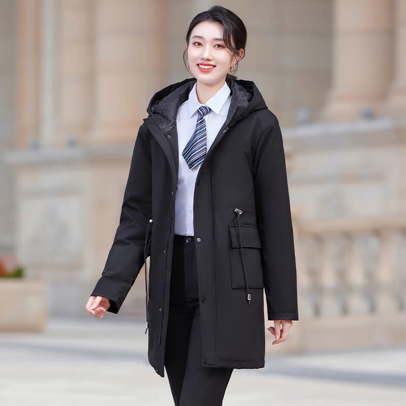 

Женская короткая стеганая парка с капюшоном Troloman 2XL