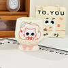 Cute Cartoon Ceramic Cup Kitten High Legged Water Cup High looking Mug Student Cup Souvenir Gift