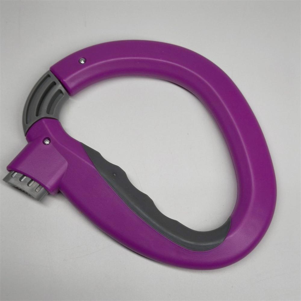 

1pc Handed Self-Locking Bag Holder for Grocery Shopping - Convenient and Secure Grip for Easy Carrying фіолетовий