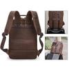 Zutong Men's Genuine Leather Business Laptop Backpack
