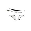 4x ABS Silver Rear View Mirror Strip  Trim Cover For Subaru Crosstrek 2024
