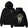 Forward Observations Group Death Skeleton Hoodies Fashion Vintage Punk Unisex Hoody Sweatshirts Fleece Oversized Tracksuit