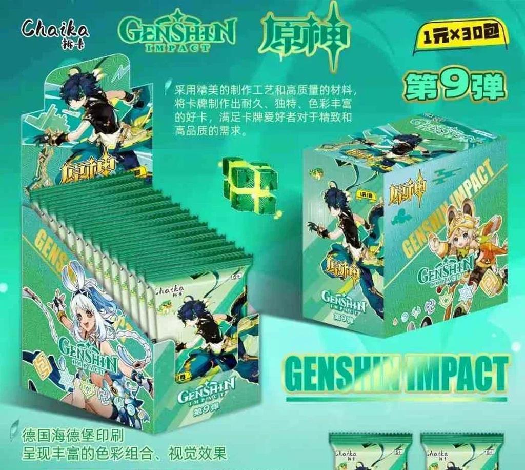 Genshin Impact Card Star Candle Chapter Thousands of Roses Bring The Dawn of The Collection of Cards Classic Luxury Card