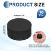 uxcell Vibration Damping Pads for 30mm 15mm EVA High Hardness Cushioning Black Speakers, (16-pack), Height, Vibration-Absorbing Rubber, Foam, 60,