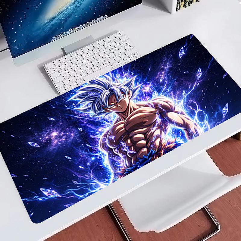 Großes Mauspadd Dragon Ball Anime Erweitertes Schreibtischunterlage Große Gaming-Zubehörteile Bunter Gamer-Teppich Ausfranssicher Dbz Computer-Mauspad