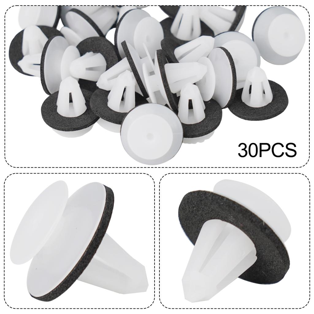 Fastener Clips With Sealer For Mercedes R129 W202 W203 W211