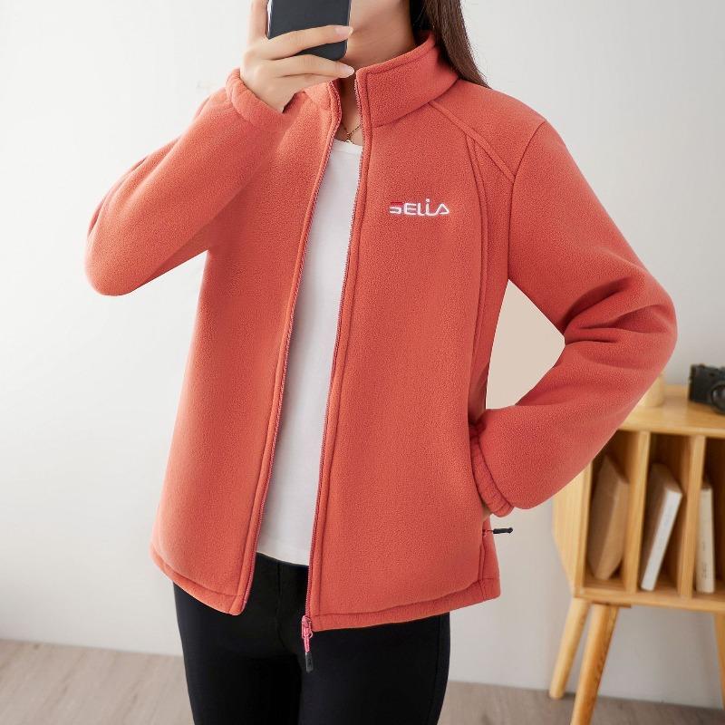 Autumn and Winter Outdoor Sweatshirt Casual Warm Cardigan Women's Jacket