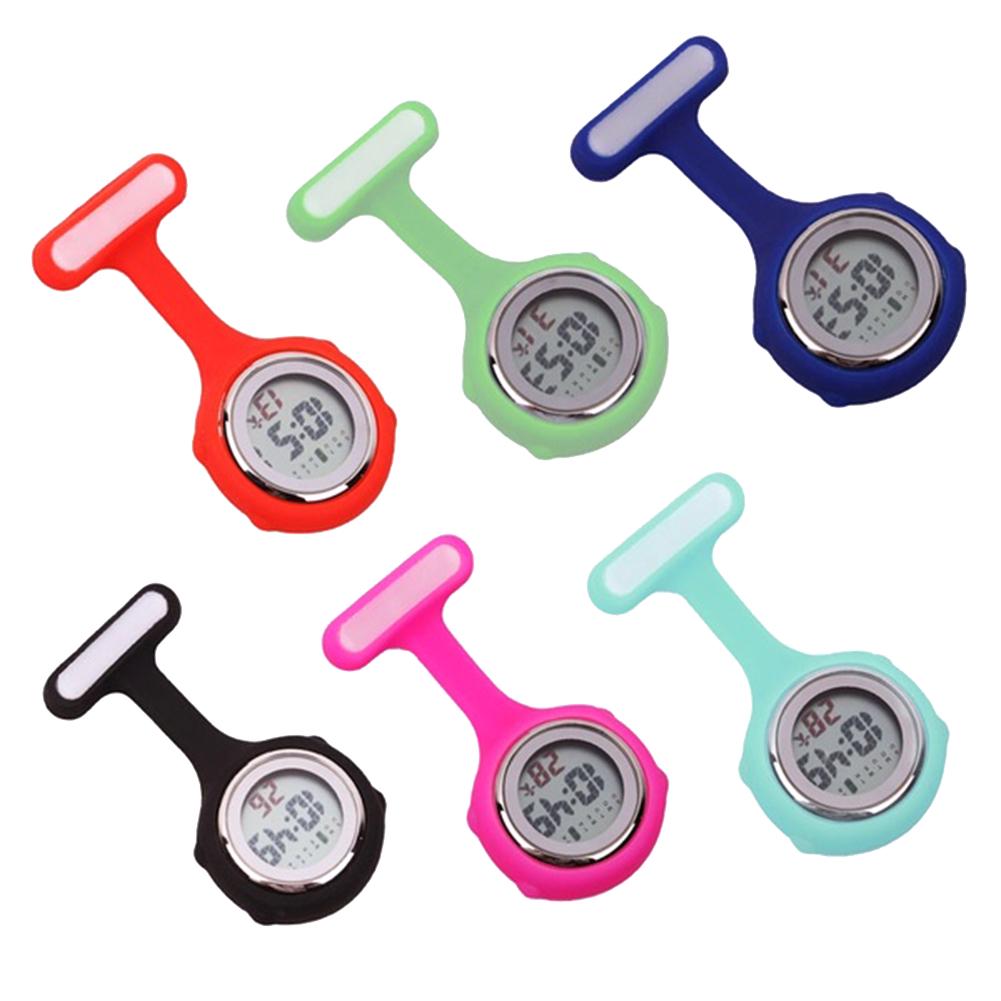 Pielęgniarka Broszka Pin Powiesić kieszonkowy zegarek elektryczny