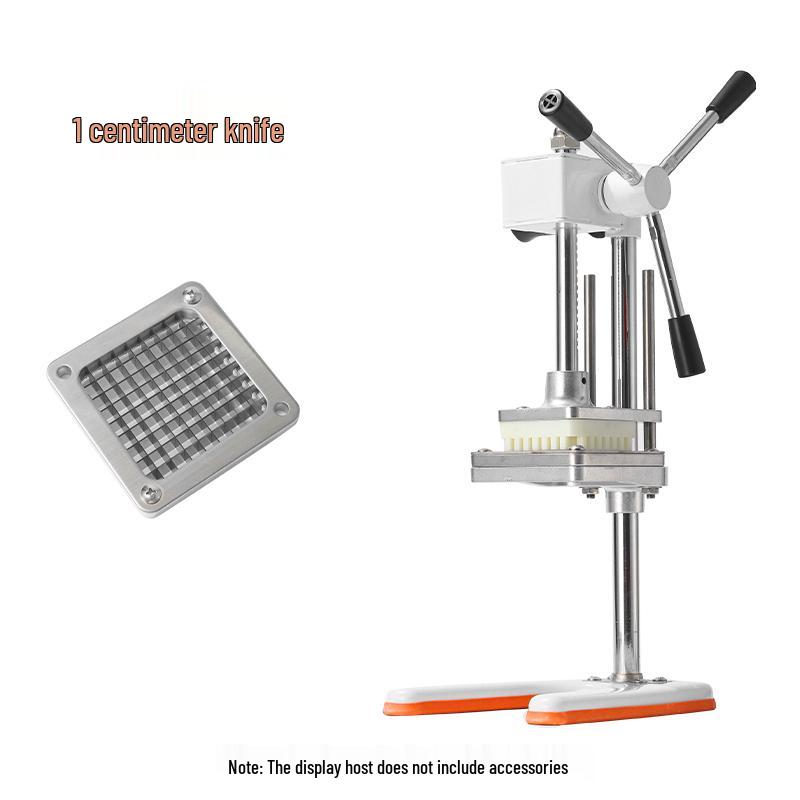 Manual Vegetable Dicer: Fries Cutter, Potato & Cucumber Slicer, Vertical Radish & Strip Slicer.