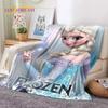 29 Style Frozen Elsa Princess Snow Queen Cartoon Girl Soft Throw Blankets,Comfortable Blanket for Beds Sofa Home Bedroom Gifts