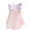 Women UV Face Cover Sun Protective Face Neck Cover Eye Corner Protection for Summer Outdoor Activities Pinkish Purple