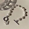 Zinc Alloy Bracelet Sparkling Zircon Flower Bracelet Handmade Bracelet Alloy For Daily Wear Fashion Accessory Party